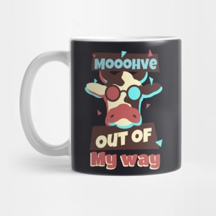 Cow with funny saying Mug